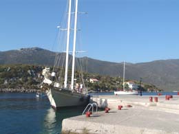 sailing in greece